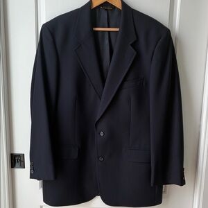 Brooks Brothers Men’s Navy Blue Brookease Sport Coat Blazer Jacket -41R